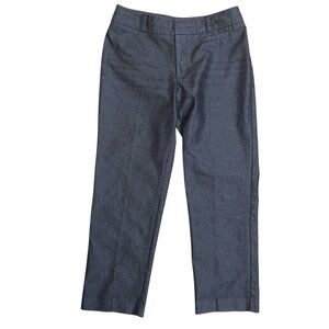 Merona Fit 2 Indigo Blue Crop Trouser Pants